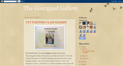 Desktop Screenshot of gourgaudgallery.blogspot.com