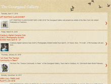 Tablet Screenshot of gourgaudgallery.blogspot.com