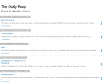 Tablet Screenshot of dailypooper.blogspot.com