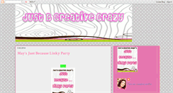 Desktop Screenshot of justbcreativecrazy.blogspot.com