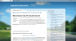 Desktop Screenshot of bigsalemcleanstore.blogspot.com