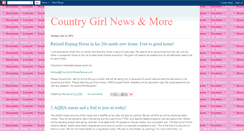 Desktop Screenshot of countrygirlhorserescue.blogspot.com