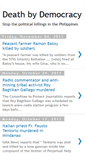 Mobile Screenshot of deathbydemocracy.blogspot.com