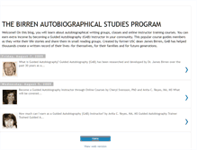 Tablet Screenshot of guidedautobiography.blogspot.com