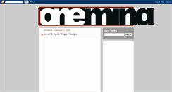 Desktop Screenshot of onemindgfx.blogspot.com