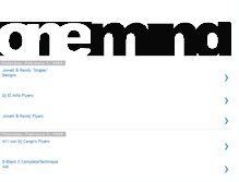Tablet Screenshot of onemindgfx.blogspot.com