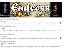 Tablet Screenshot of endlessonline-ftw.blogspot.com