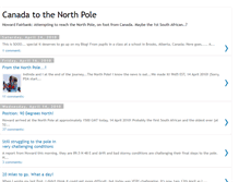 Tablet Screenshot of canadatothenorthpole.blogspot.com