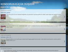 Tablet Screenshot of kucukdusleri.blogspot.com