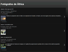 Tablet Screenshot of fotografosdeafrica.blogspot.com