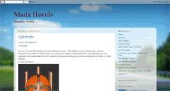 Desktop Screenshot of madahotels.blogspot.com