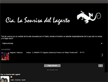 Tablet Screenshot of cialasonrisadellagarto.blogspot.com