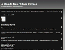 Tablet Screenshot of leblogdedomecq.blogspot.com