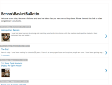 Tablet Screenshot of bennosbasketbulletin.blogspot.com