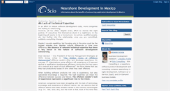 Desktop Screenshot of nearshoredevelopmentmexico.blogspot.com