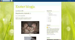 Desktop Screenshot of eszter82.blogspot.com