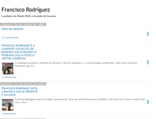 Tablet Screenshot of candidato-paco-rodriguez.blogspot.com