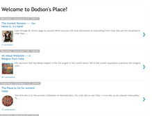 Tablet Screenshot of dodsonsplace.blogspot.com