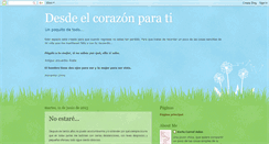Desktop Screenshot of desdeelcorazonparatodos.blogspot.com