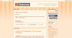 Desktop Screenshot of nalandabs.blogspot.com