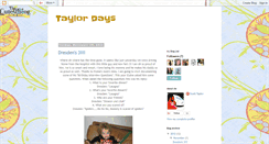 Desktop Screenshot of herrundfrautaylor.blogspot.com