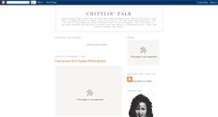 Desktop Screenshot of chittlintalk.blogspot.com