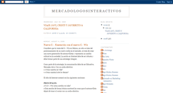 Desktop Screenshot of mercadologosinteractivos.blogspot.com