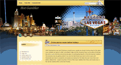 Desktop Screenshot of hotgambler.blogspot.com