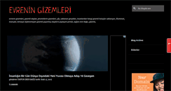 Desktop Screenshot of evreningizemleri.blogspot.com