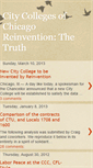 Mobile Screenshot of citycollegeschicagoreinvention-truths.blogspot.com