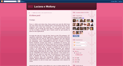 Desktop Screenshot of lucianaewoltony.blogspot.com