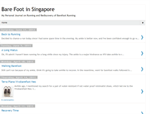 Tablet Screenshot of barefootinsg.blogspot.com