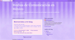 Desktop Screenshot of massmediamexico.blogspot.com