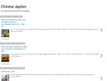 Tablet Screenshot of chineseapples.blogspot.com