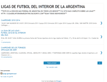 Tablet Screenshot of ligasdelinteriorargentino.blogspot.com