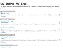 Tablet Screenshot of k12reformer.blogspot.com