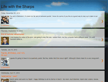 Tablet Screenshot of jennysharp.blogspot.com