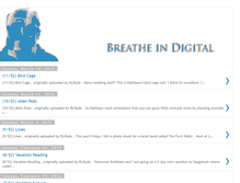 Tablet Screenshot of breatheindigital.blogspot.com