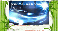 Desktop Screenshot of institutoqigong.blogspot.com