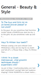 Mobile Screenshot of 3beauty-style.blogspot.com