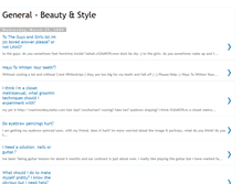 Tablet Screenshot of 3beauty-style.blogspot.com