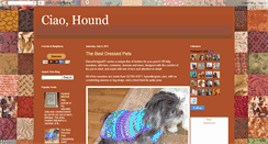 Desktop Screenshot of ciao-hound.blogspot.com