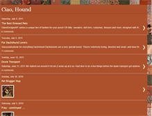 Tablet Screenshot of ciao-hound.blogspot.com