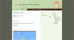 Desktop Screenshot of entretenumeros.blogspot.com
