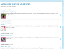 Tablet Screenshot of cincydogtrainer.blogspot.com