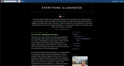 Desktop Screenshot of everything-illuminated.blogspot.com