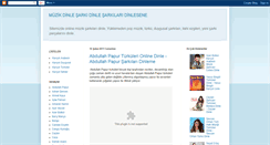 Desktop Screenshot of muzik-sarkilari-dinle.blogspot.com