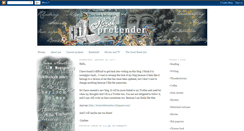 Desktop Screenshot of novelpretender.blogspot.com