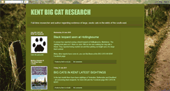 Desktop Screenshot of kentbigcats.blogspot.com