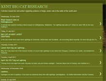 Tablet Screenshot of kentbigcats.blogspot.com